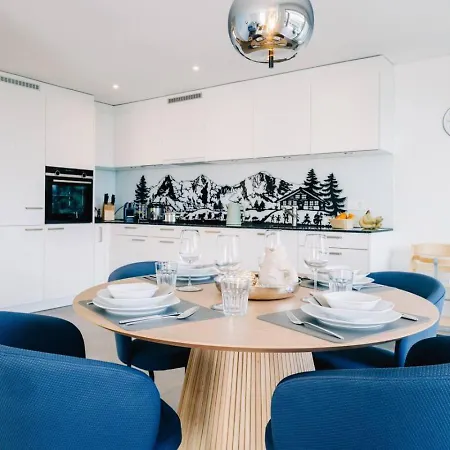 Appartamento Jungfrau In See- Und Bergnaehe, Modern, Mit Balkon Und Aussicht Fuer 4 Gaeste Spiez