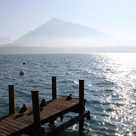 Διαμέρισμα Jungfrau In See- Und Bergnaehe, Modern, Mit Balkon Und Aussicht Fuer 4 Gaeste
