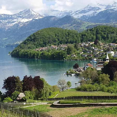 Jungfrau In See- Und Bergnaehe, Modern, Mit Balkon Und Aussicht Fuer 4 Gaeste Apartment Spiez